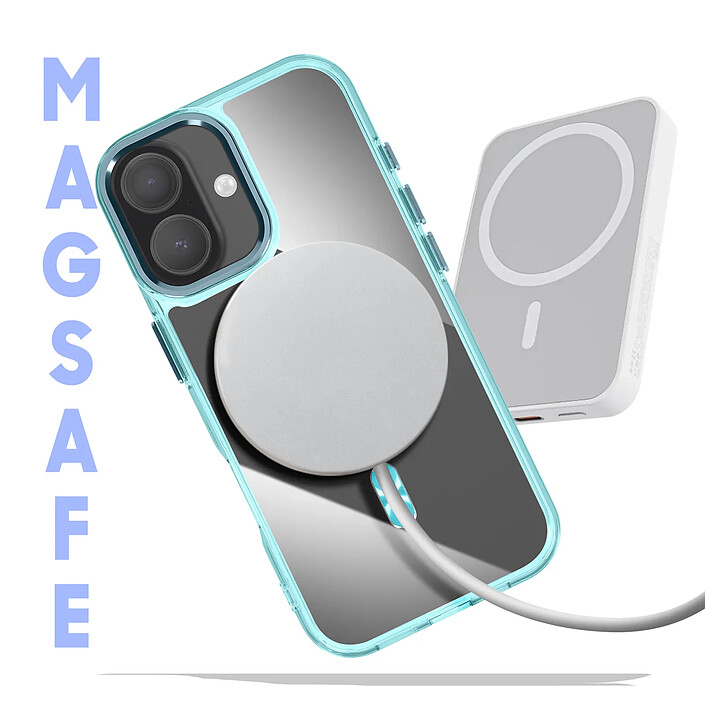 Avis Avizar Coque pour iPhone 17 Collection Cristal Color Compatible MagSafe