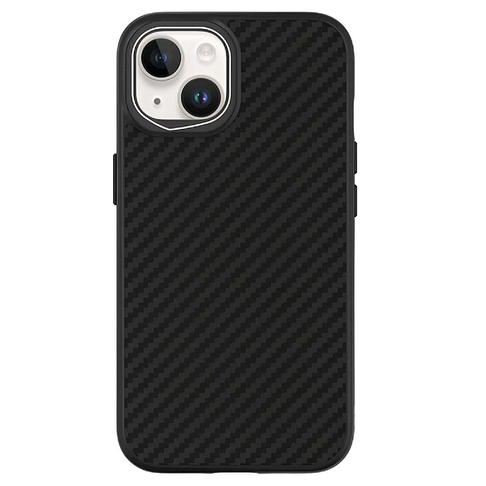 Acheter Rhinoshield Coque Solidsuit pour iPhone 15 Plus en Fibre Carbone Antichoc et Résistante Noir