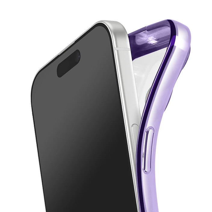 Avizar Coque pour iPhone 17 Compatible MagSafe avec Contour Chromé pas cher