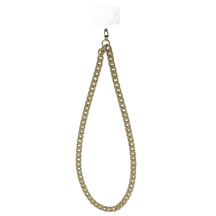 Jaym Tour de Cou pour Smartphone Avec Attache Universelle modèle Fashion 1.20m Beige