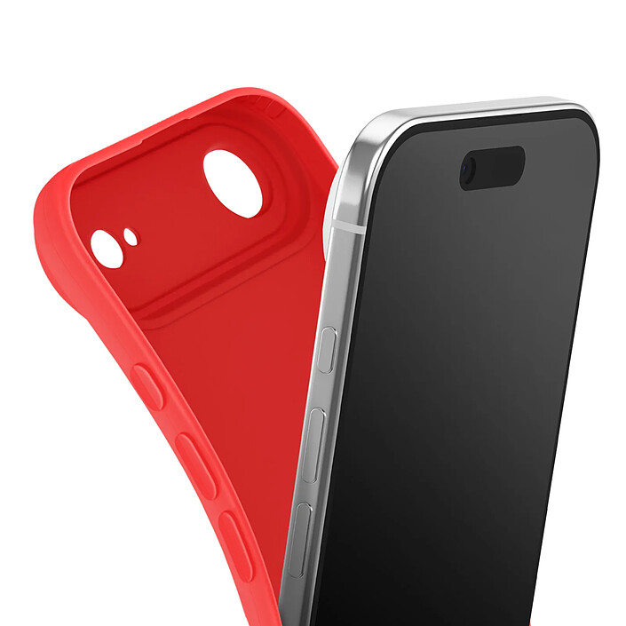 Acheter Avizar Coque pour iPhone Air en Silicone Souple avec Renfort Bloc Caméra