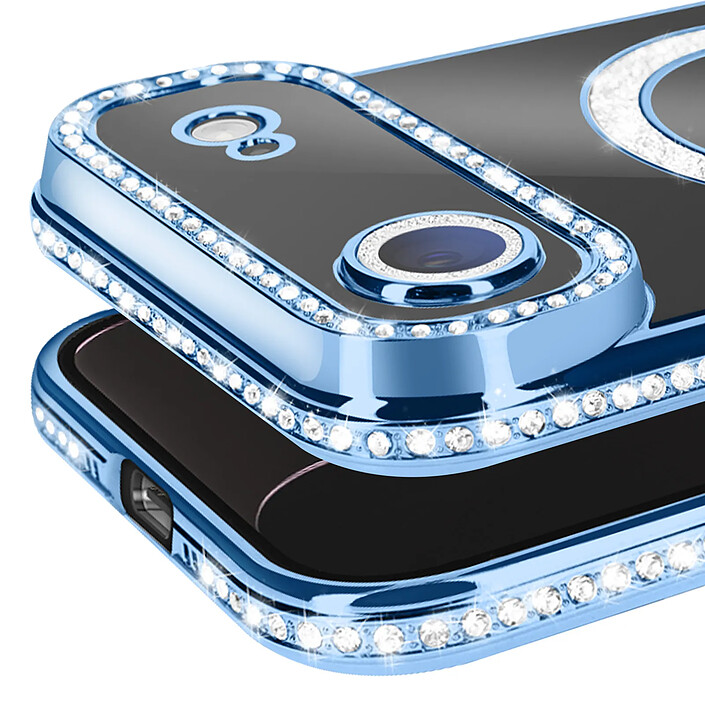 Avis Avizar Coque pour iPhone Air Compatible MagSafe avec Contour Strassé