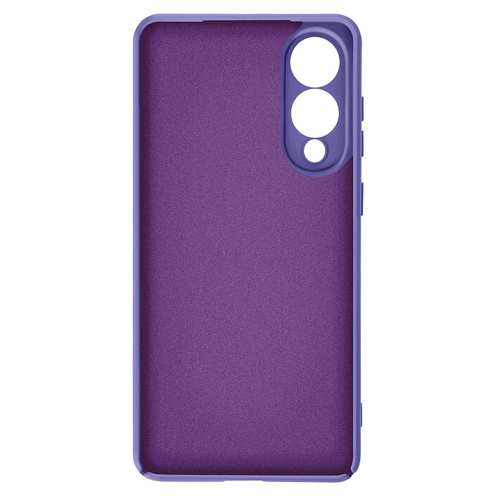 Acheter Avizar Coque pour Galaxy S25 Edge Soft-Touch en Silicone Semi-Rigide Violet