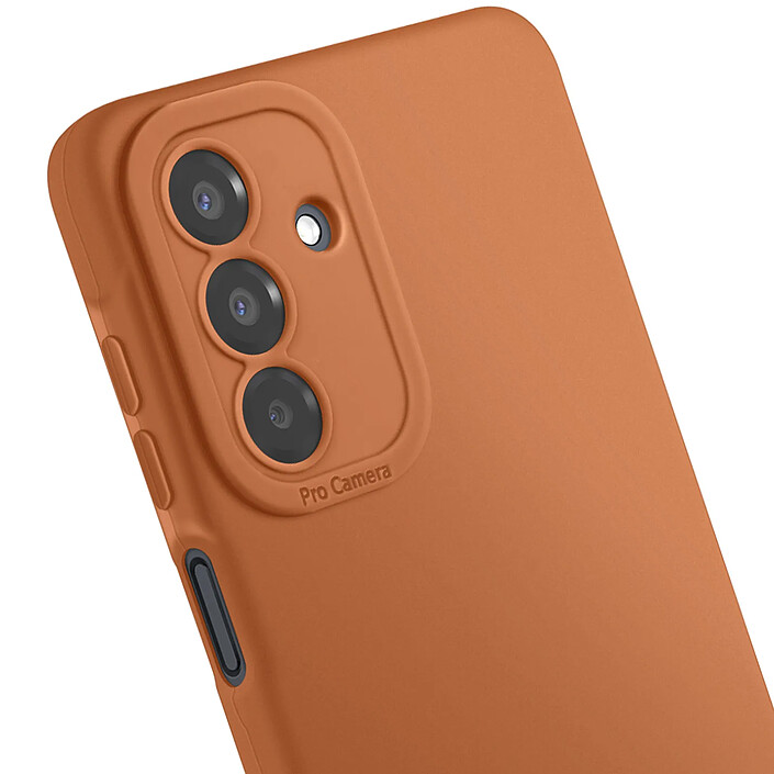 Avis Avizar Coque pour Galaxy A17 en Silicone Souple avec Renfort Bloc Caméra Marron