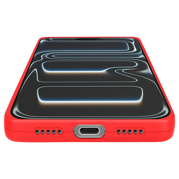 Avizar Coque pour iPhone 17 Pro en Silicone Souple avec Renfort Bloc Caméra pas cher