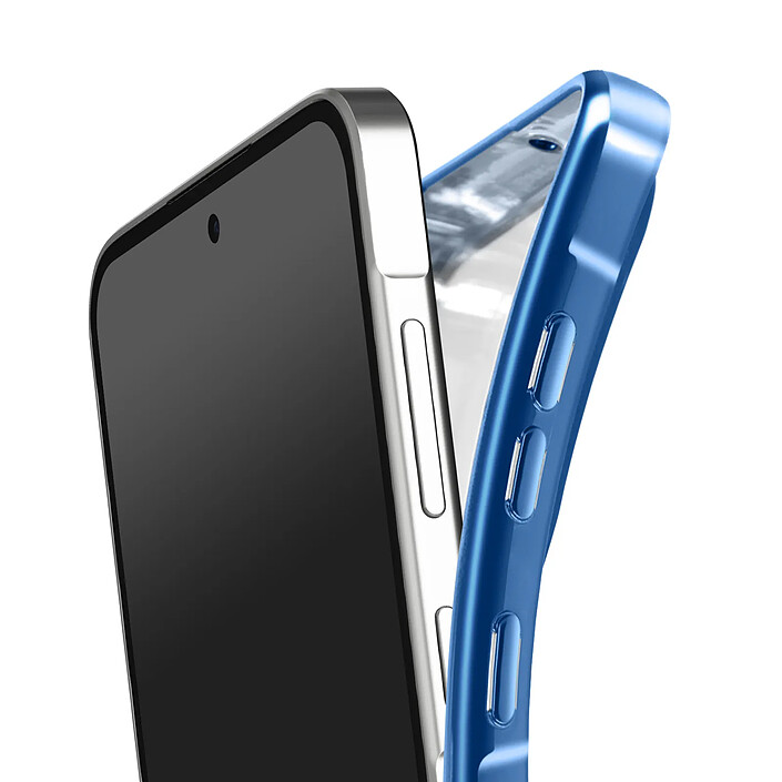 Avizar Coque pour Galaxy A36 Compatible MagSafe avec Contour Chromé pas cher