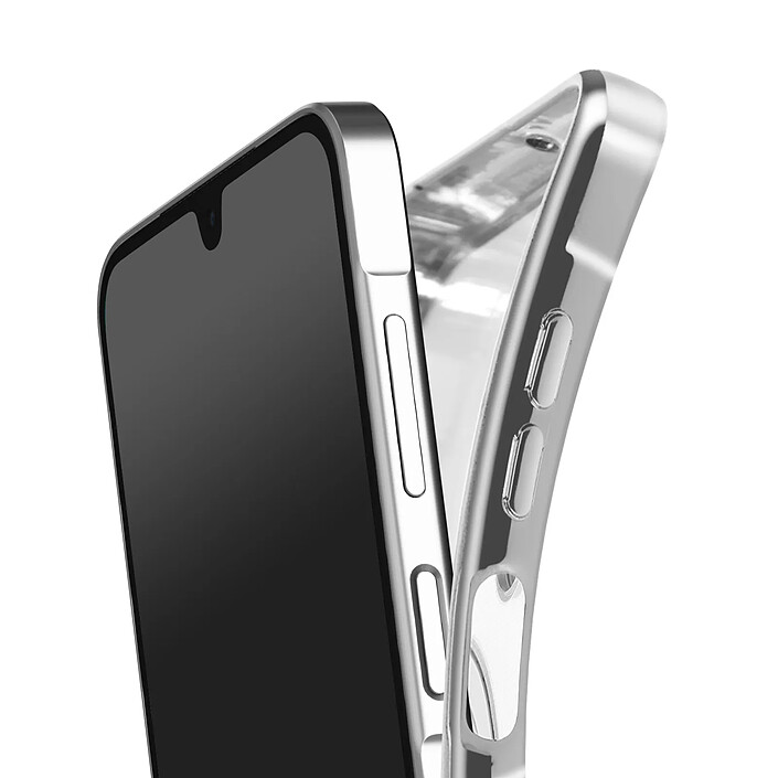 Avizar Coque pour Galaxy A26 Compatible MagSafe avec Contour Chromé pas cher