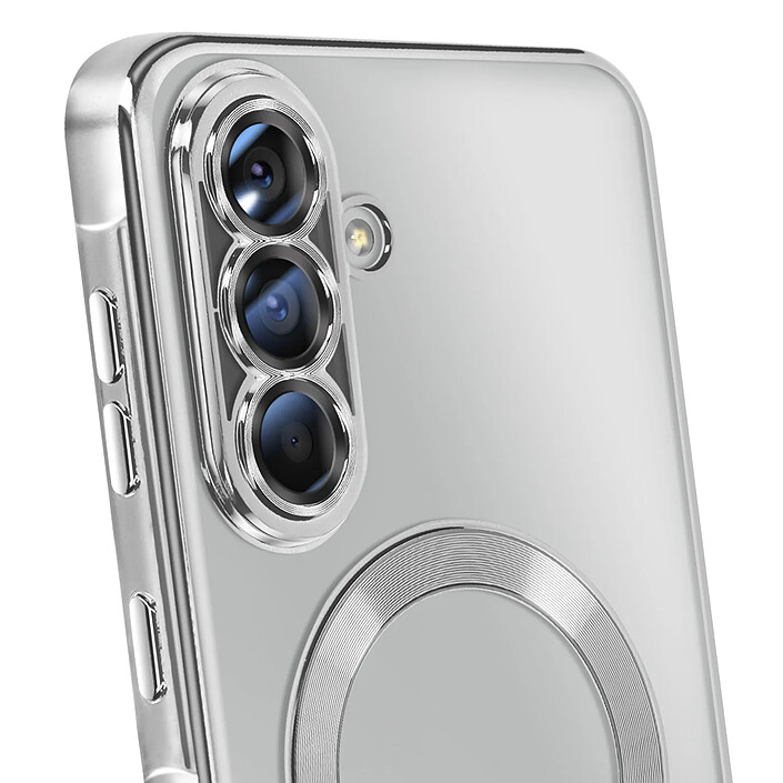 Avis Avizar Coque pour Galaxy A56 Compatible MagSafe avec Contour Chromé