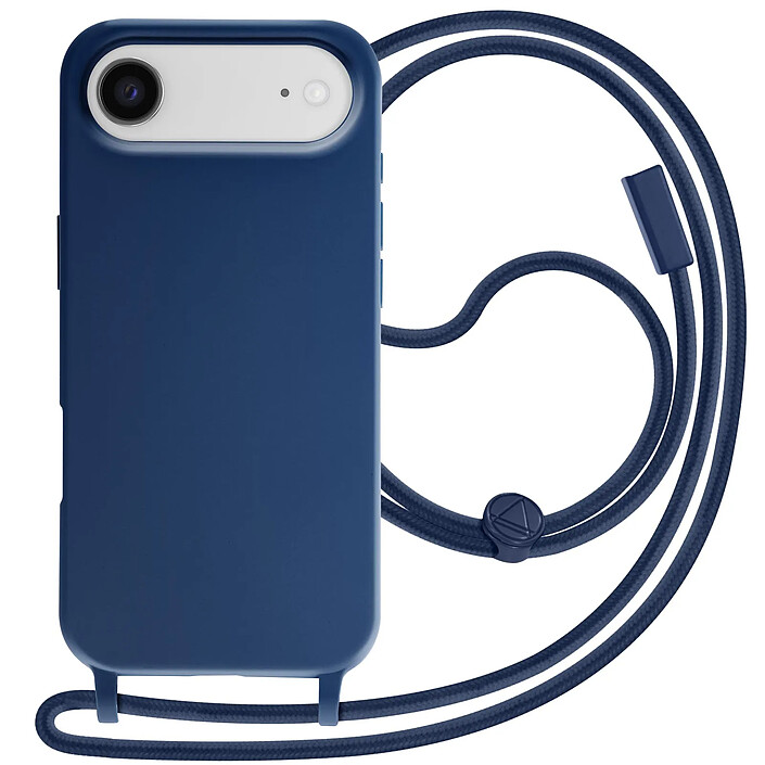 Avizar Coque pour iPhone Air en Silicone Soft Touch avec Cordon Tour de Cou Ajustable