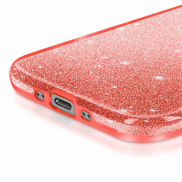 Avis Avizar Coque pour iPhone Air Conception Bi-Matière et Finition Pailletée