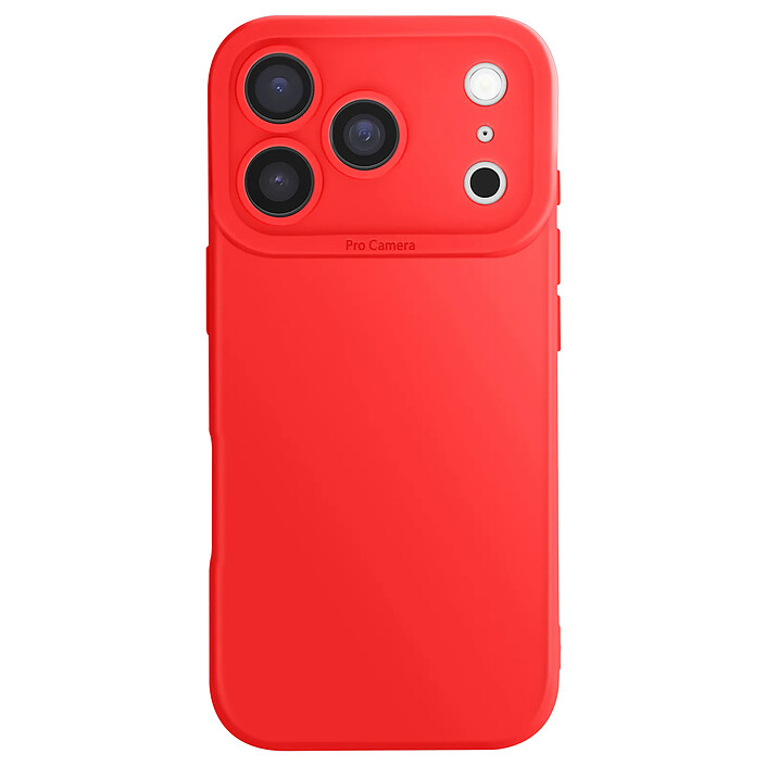 Avizar Coque pour iPhone 17 Pro Max en Silicone Souple avec Renfort Bloc Caméra