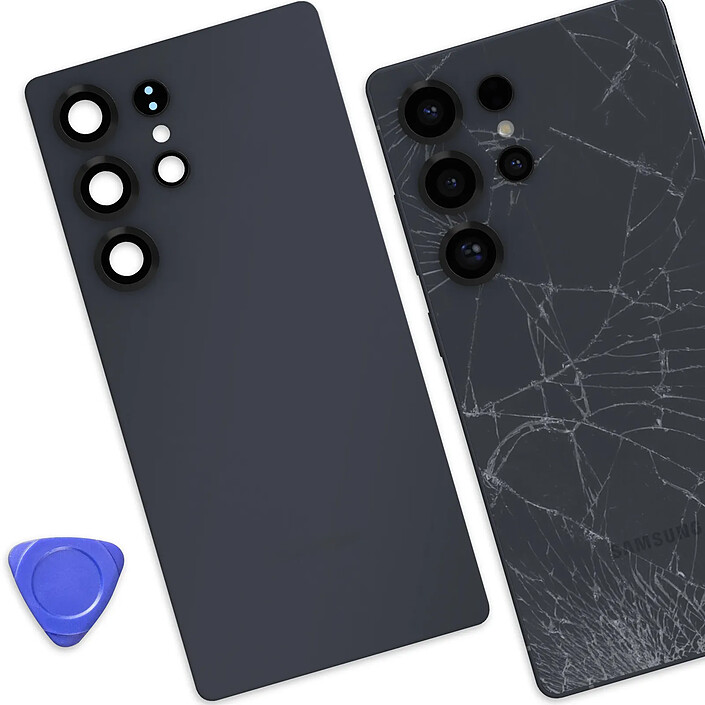 Acheter Clappio Vitre Arrière Cache Batterie pour Samsung Galaxy S25 Ultra Pièce de Remplacement