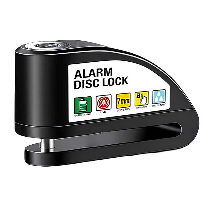 Avizar Antivol à Disque avec Alarme 110dB Compact pour Vélo / Scooter