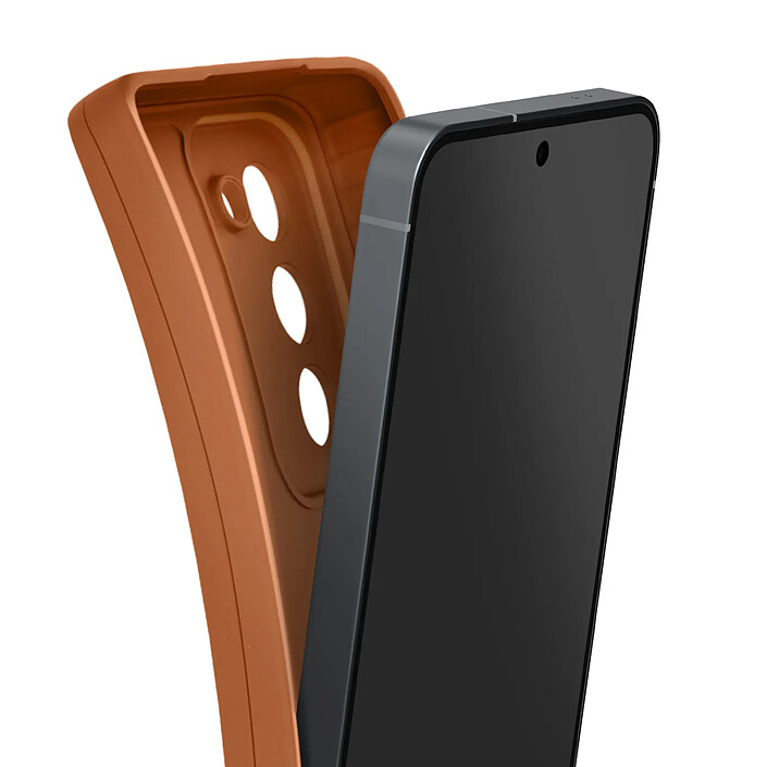Acheter Avizar Coque en Silicone Souple pour Oppo A5 avec Renfort Caméra Marron