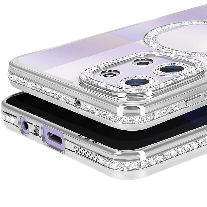 Avis Avizar Coque pour Redmi 15C Compatible MagSafe avec Contour Strassé