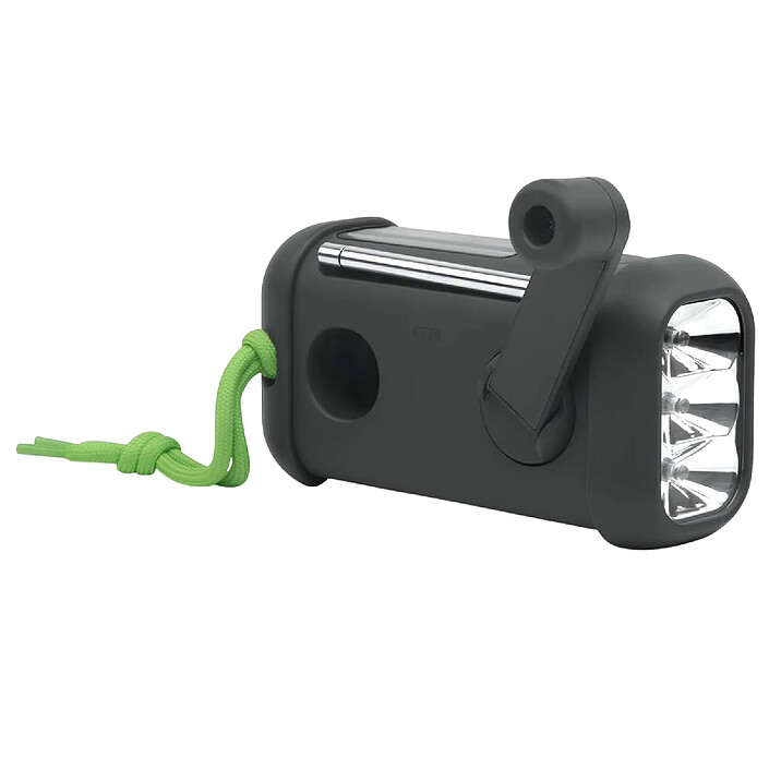 Avis Muse Radio à Manivelle / Solaire Bluetooth avec Lampe de Poche modèle MH-08MB Noir