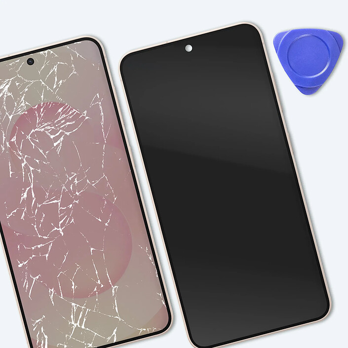 Acheter Relife Écran Complet LCD de Remplacement pour Galaxy S25 avec Châssis Rose champagne