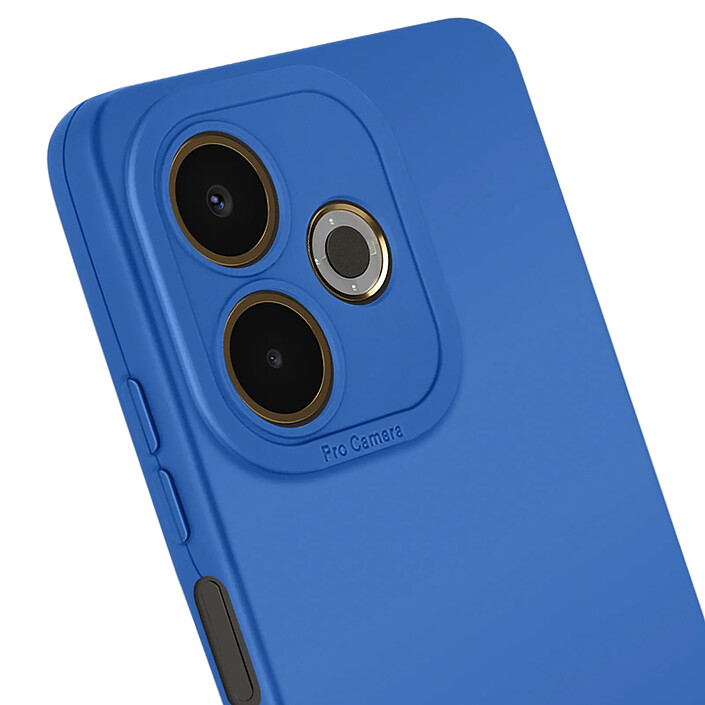 Avis Avizar Coque en Silicone Souple pour Oppo A5 Pro avec Renfort Caméra Bleu