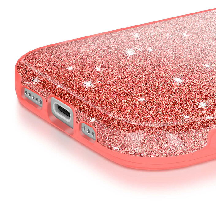 Avis Avizar Coque pour iPhone 17 Conception Bi-Matière et Finition Pailletée