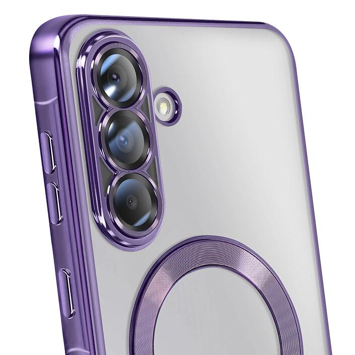 Avis Avizar Coque pour Galaxy A36 Compatible MagSafe avec Contour Chromé