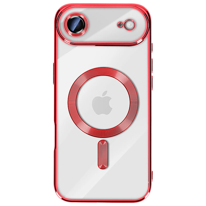 Avizar Coque pour iPhone Air Compatible MagSafe avec Contour Chromé