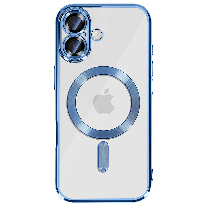 Avizar Coque pour iPhone 17 Compatible MagSafe avec Contour Chromé
