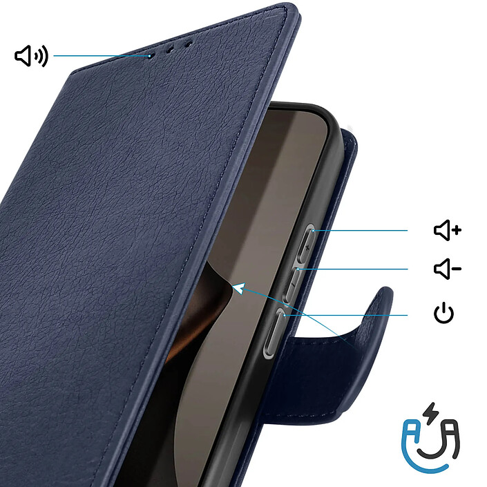 Avis Avizar Étui Portefeuille pour Xiaomi 15T Pro Magnétique avec Support video