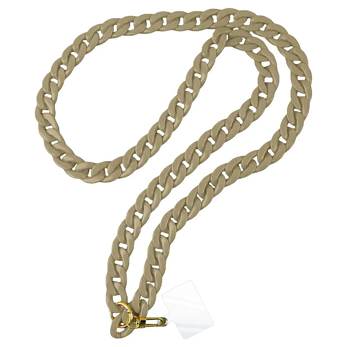 Avis Jaym Tour de Cou pour Smartphone Avec Attache Universelle modèle Fashion 1.20m Beige