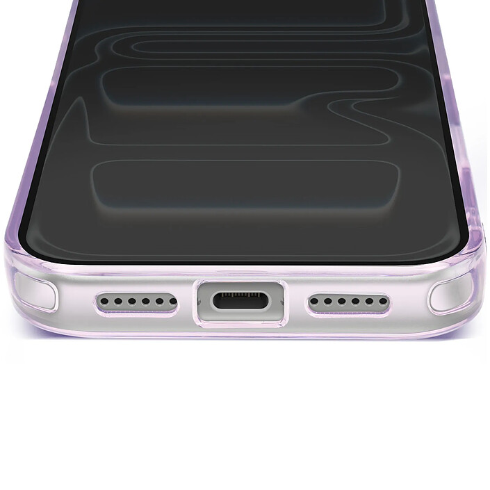 Avizar Coque pour iPhone 17 Pro Collection Cristal Color Compatible MagSafe pas cher