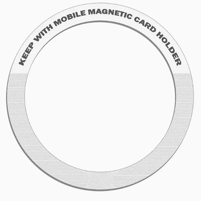 Avis Jaym Pack de 2 Anneaux Magnétiques MagSafe pour Smartphone Noir / Argent