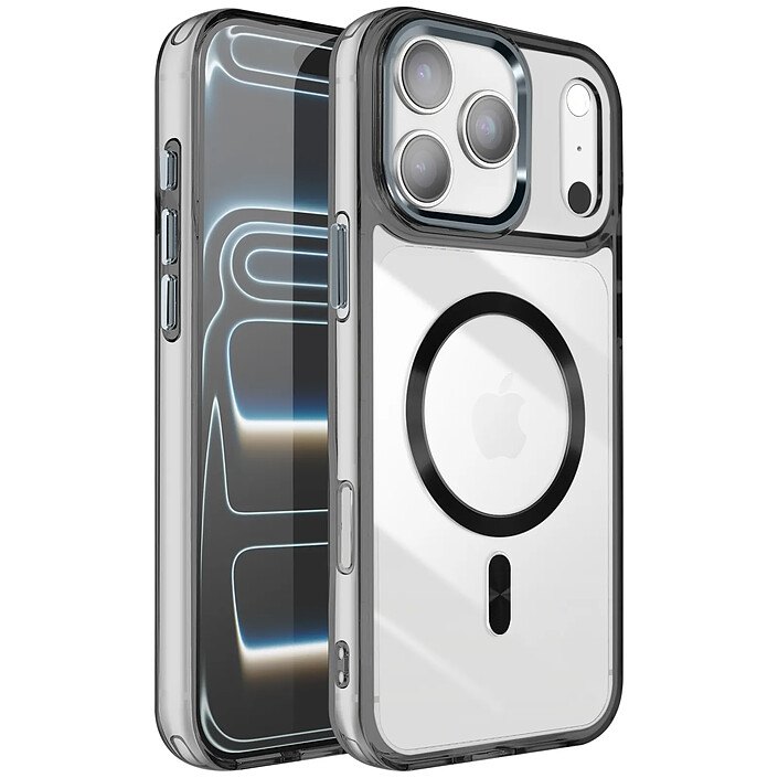 Avizar Coque pour iPhone 17 Pro Max Collection Cristal Color Compatible MagSafe