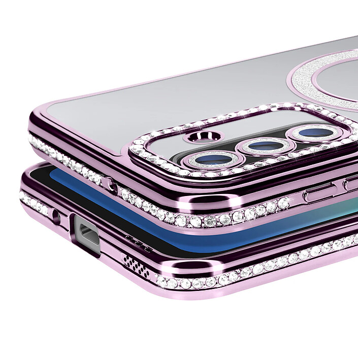 Avis Avizar Coque pour Galaxy A17 Compatible MagSafe avec Contour Strassé