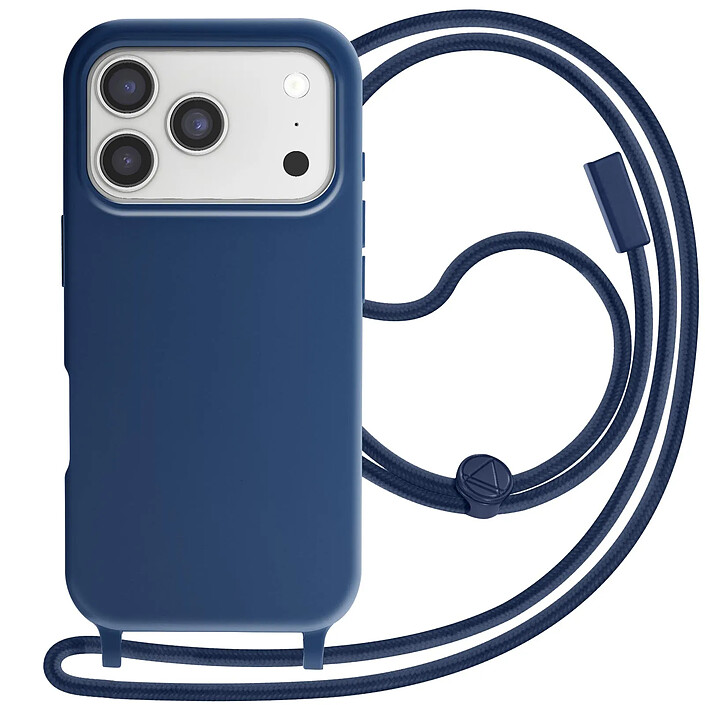 Avizar Coque pour iPhone 17 Pro Série Soft Touch avec Cordon Tour de Cou