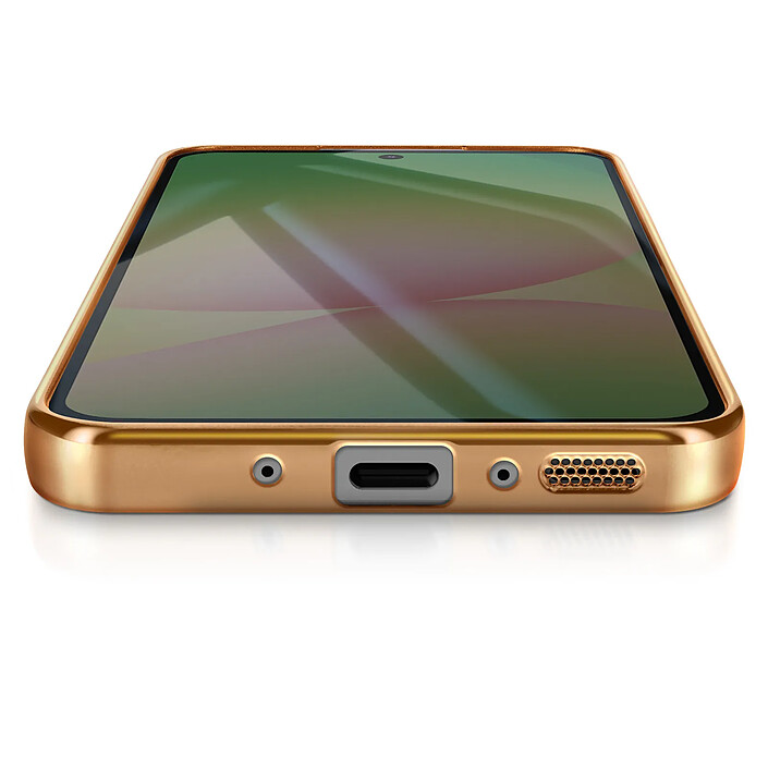 Acheter Avizar Coque pour Galaxy A56 Compatible MagSafe avec Contour Chromé Dorée