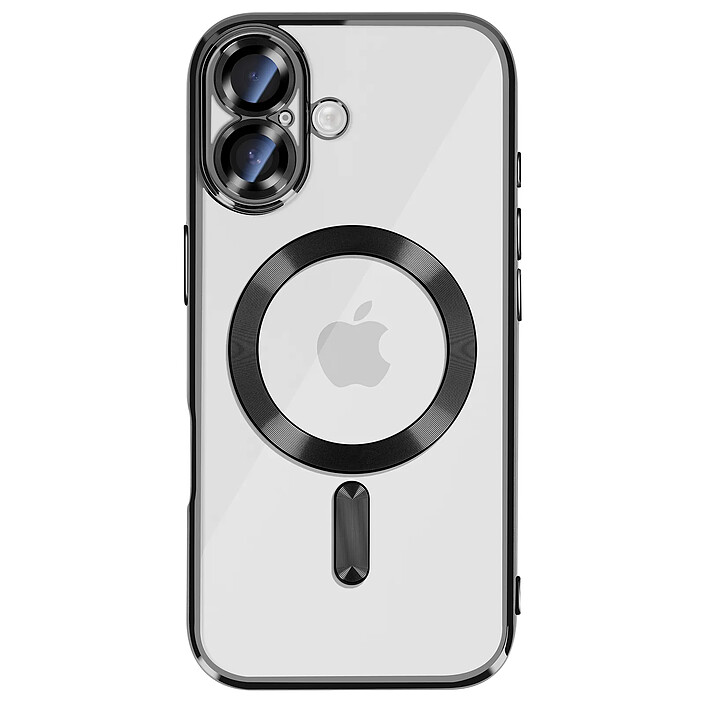 Avizar Coque pour iPhone 17 Compatible MagSafe avec Contour Chromé