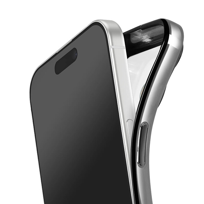 Avizar Coque pour iPhone 17 Compatible MagSafe avec Contour Chromé pas cher