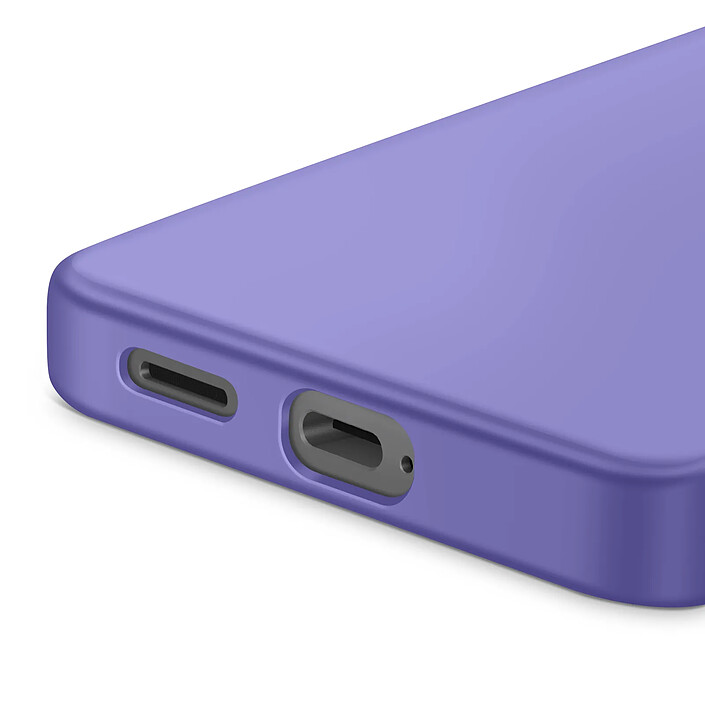 Avis Avizar Coque pour Galaxy S25 Edge Soft-Touch en Silicone Semi-Rigide Violet