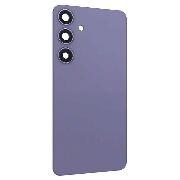 Avis Clappio Cache Batterie de Remplacement pour Galaxy S24 avec Adhésif Intégré Violet foncé