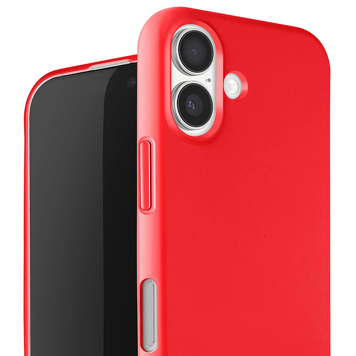 Acheter Avizar Coque pour iPhone 17 en Silicone Soft Touch avec Cordon Tour de Cou Ajustable