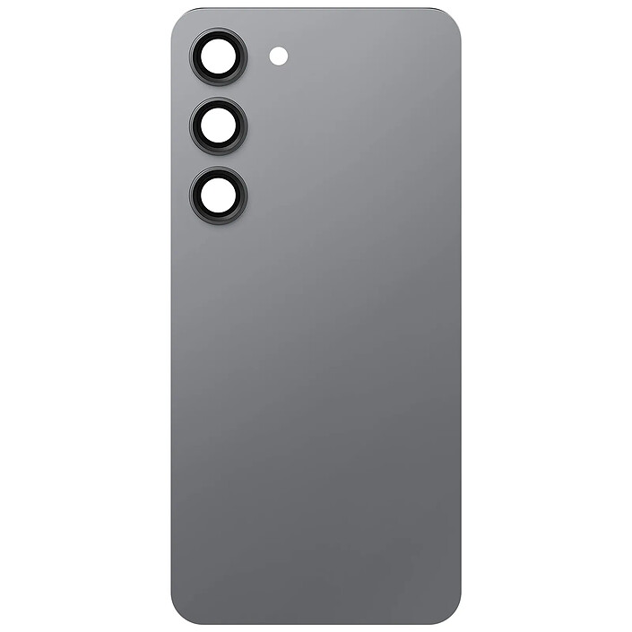 Clappio Cache Batterie de Remplacement pour Galaxy S23 avec Adhésif Intégré Gris
