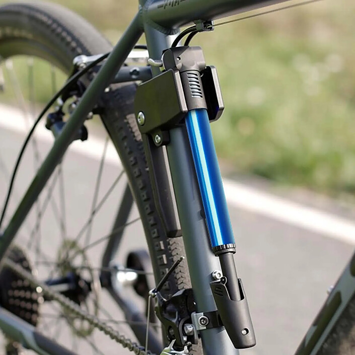 Avis Avizar Pompe Portable avec Support Pression jusqu'à 100 PSI pour Vélo et Moto