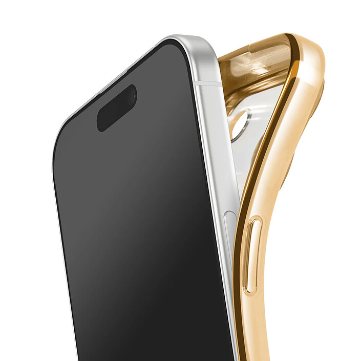 Avizar Coque pour iPhone 17 Pro Compatible MagSafe avec Contour Chromé pas cher