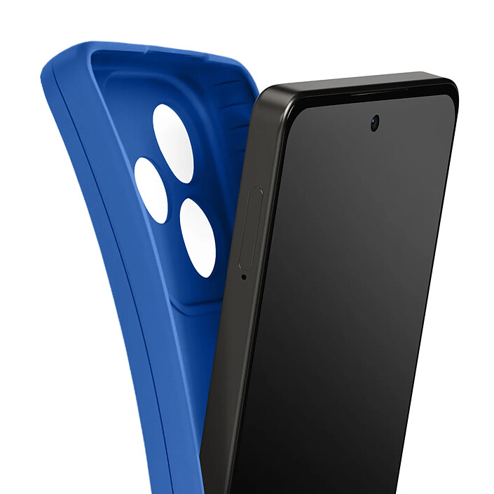 Acheter Avizar Coque en Silicone Souple pour Oppo A5 Pro avec Renfort Caméra Bleu