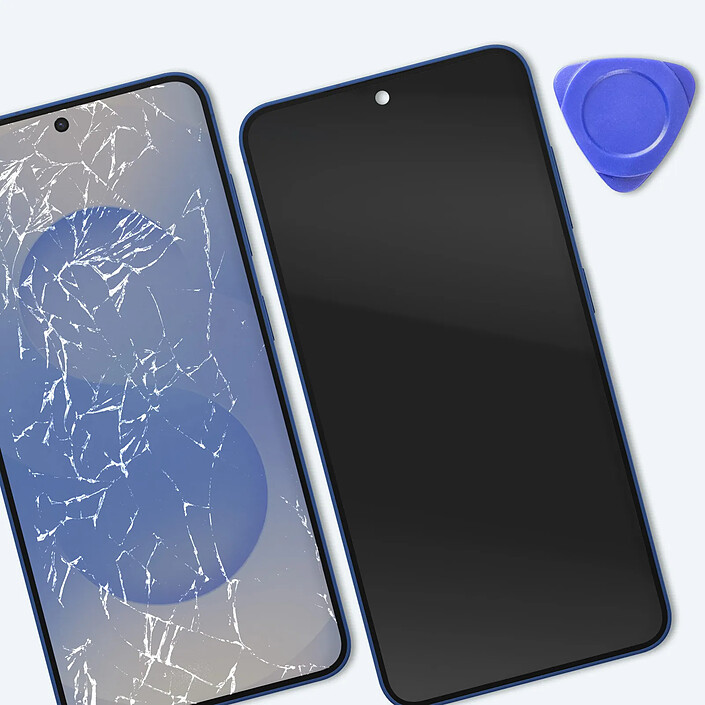 Acheter Relife Écran Complet LCD de Remplacement pour Galaxy S25 avec Châssis Bleu nuit