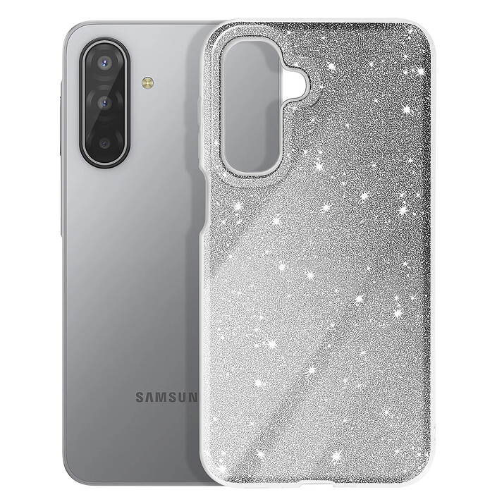 Avizar Coque pour Galaxy A17 Conception Bi-Matière et Finition Pailletée pas cher