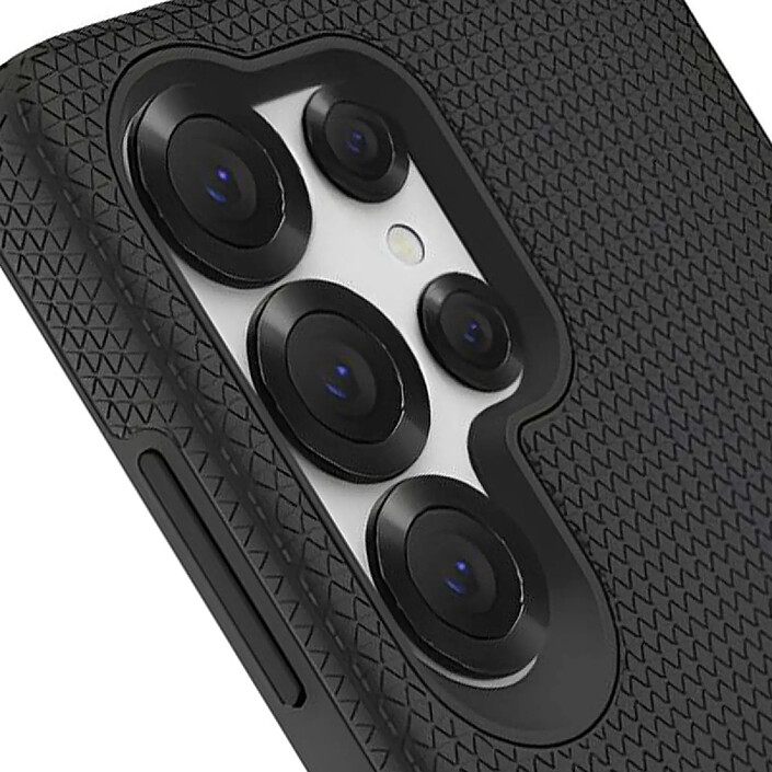 Acheter Eiger Coque pour Galaxy S25 Ultra en Polycarbonate Ultra Renforcé 4m Noir
