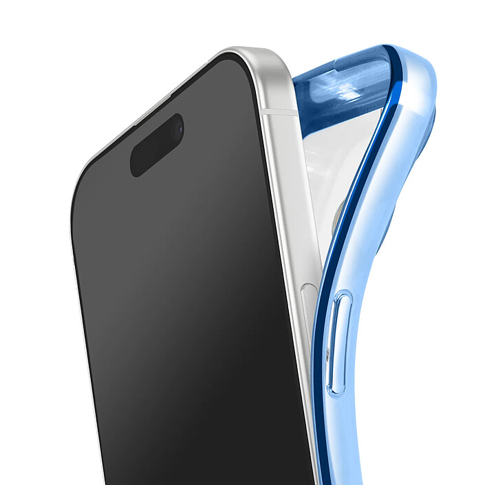 Avizar Coque pour iPhone 17 Compatible MagSafe avec Contour Chromé pas cher