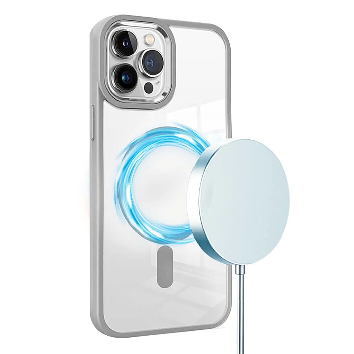 Acheter Jaym Coque Bumper pour iPhone 16 Pro MagSafe Antichocs Gris