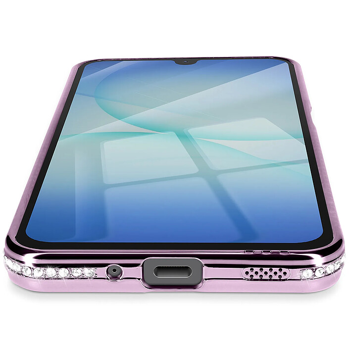 Acheter Avizar Coque pour Galaxy A17 Compatible MagSafe avec Contour Strassé
