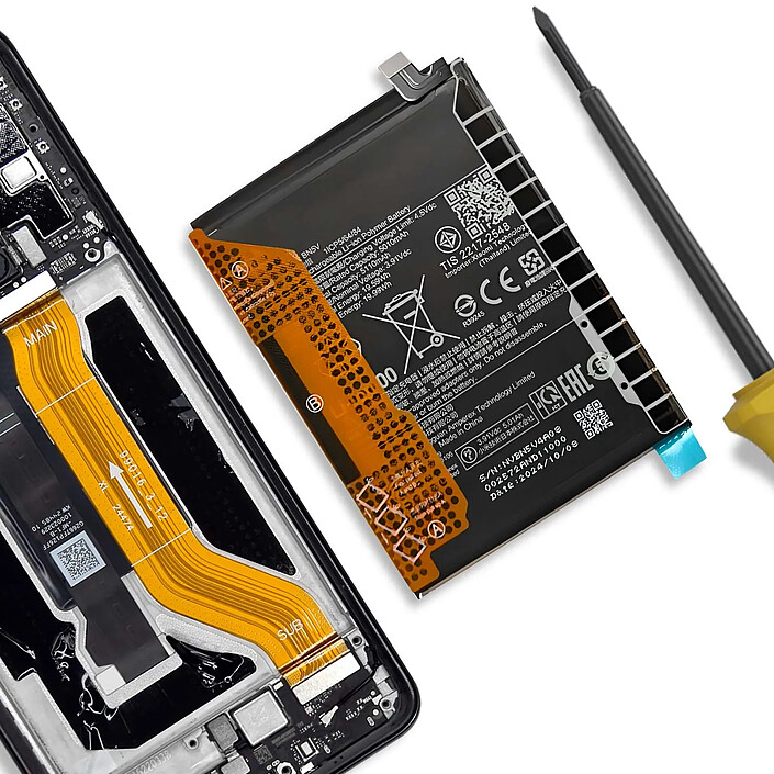 Avis Clappio Batterie Compatible Poco X7 BN5V Li-ion 3.91V 5110mAh